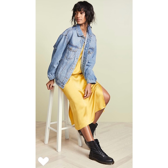 Free People Jackets & Blazers - Free People Studded Denim Trucker Jacket